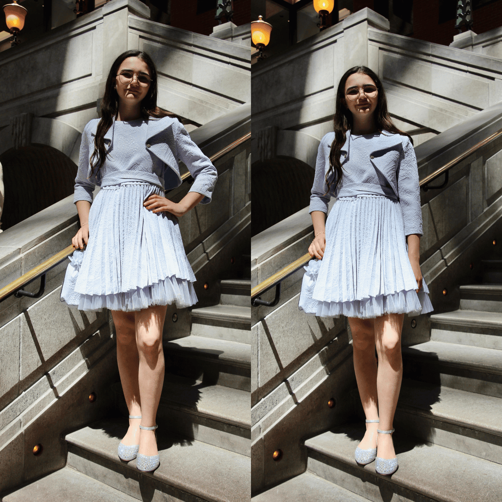 Mimi Strong Formal Girls Dress & Jacket-5