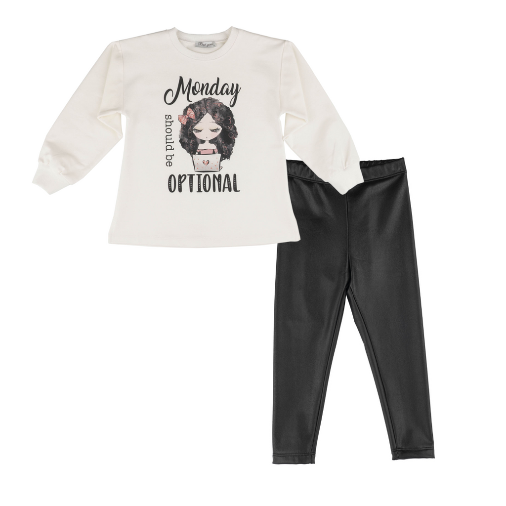 Monday Optional Girls Casual Set-2