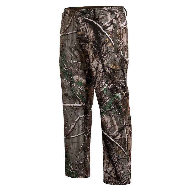 Hunting Pants for Men Camouflage Clothing Gear Windproof Fleece Lined for Winter-3