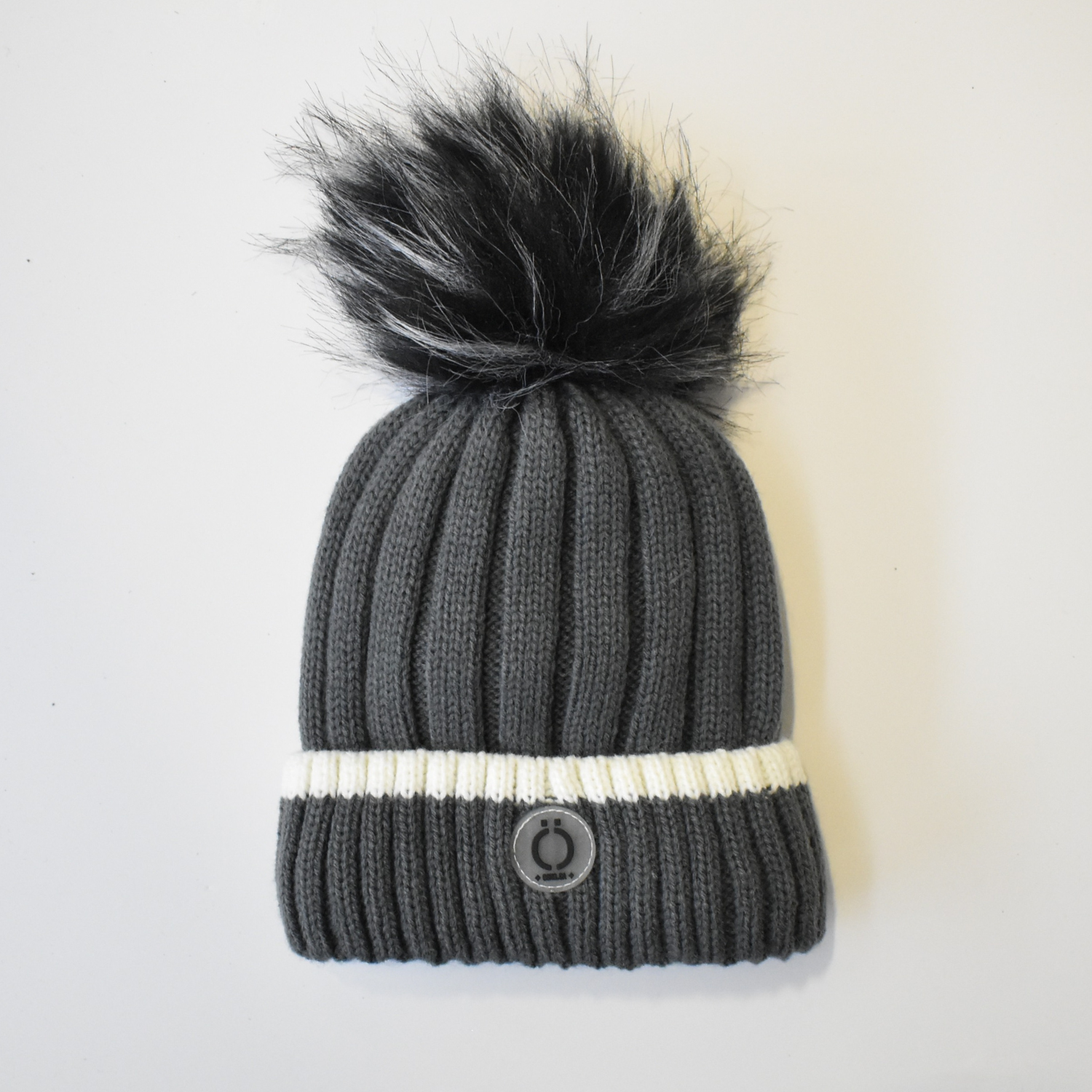 Grey Stripe Tuque-10