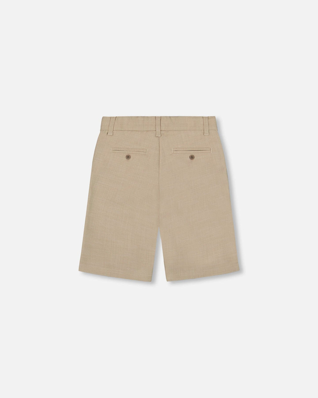 Slant Pocket Bermuda Shorts Light Taupe-2