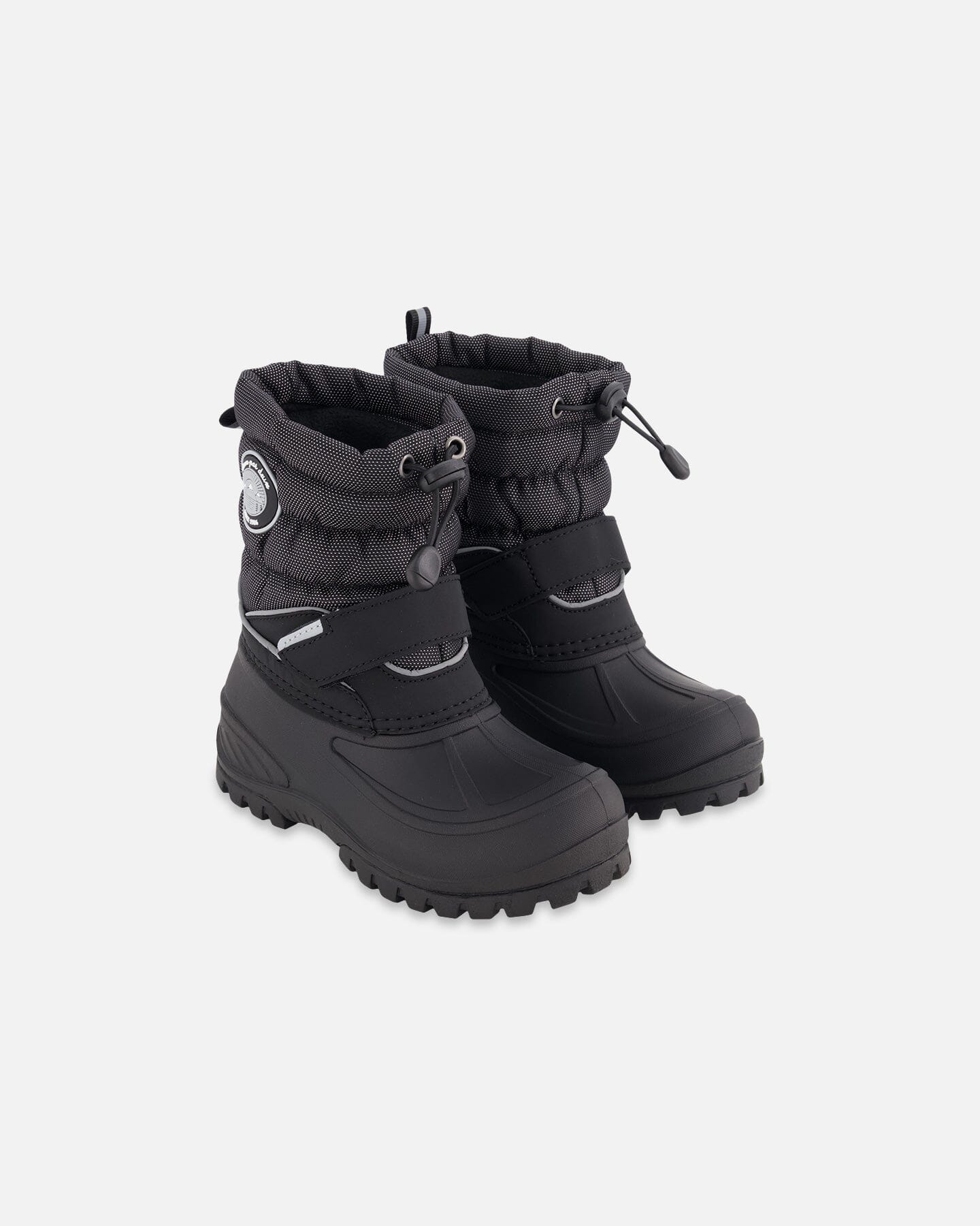 Winter Boots Solid Black-0
