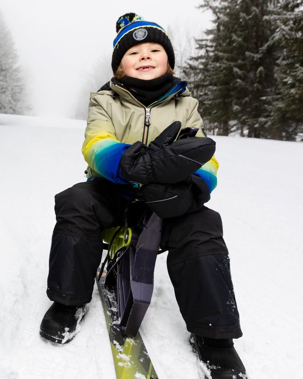 Winter Mittens Play Black-1