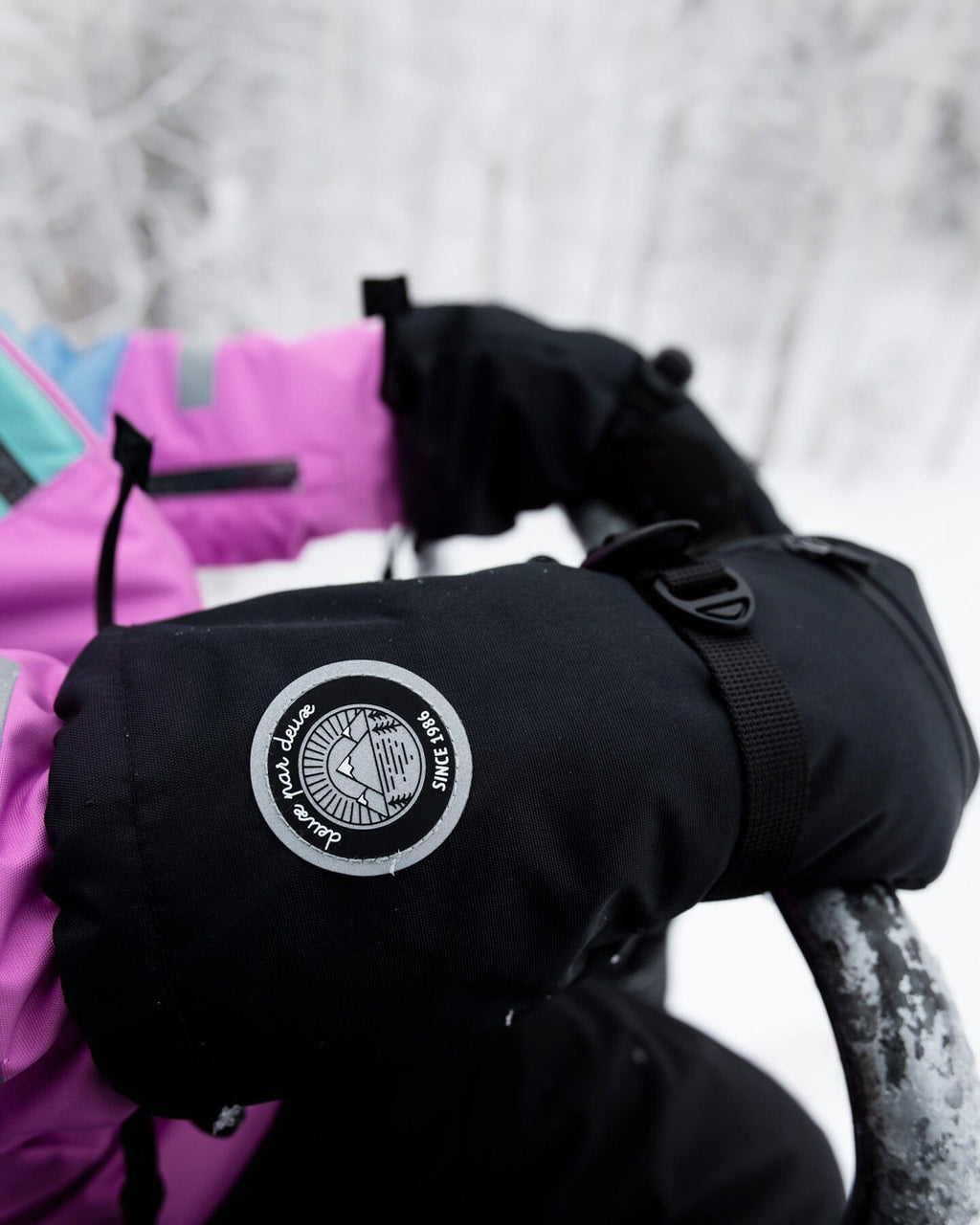 Winter Mittens Teknik Black-2