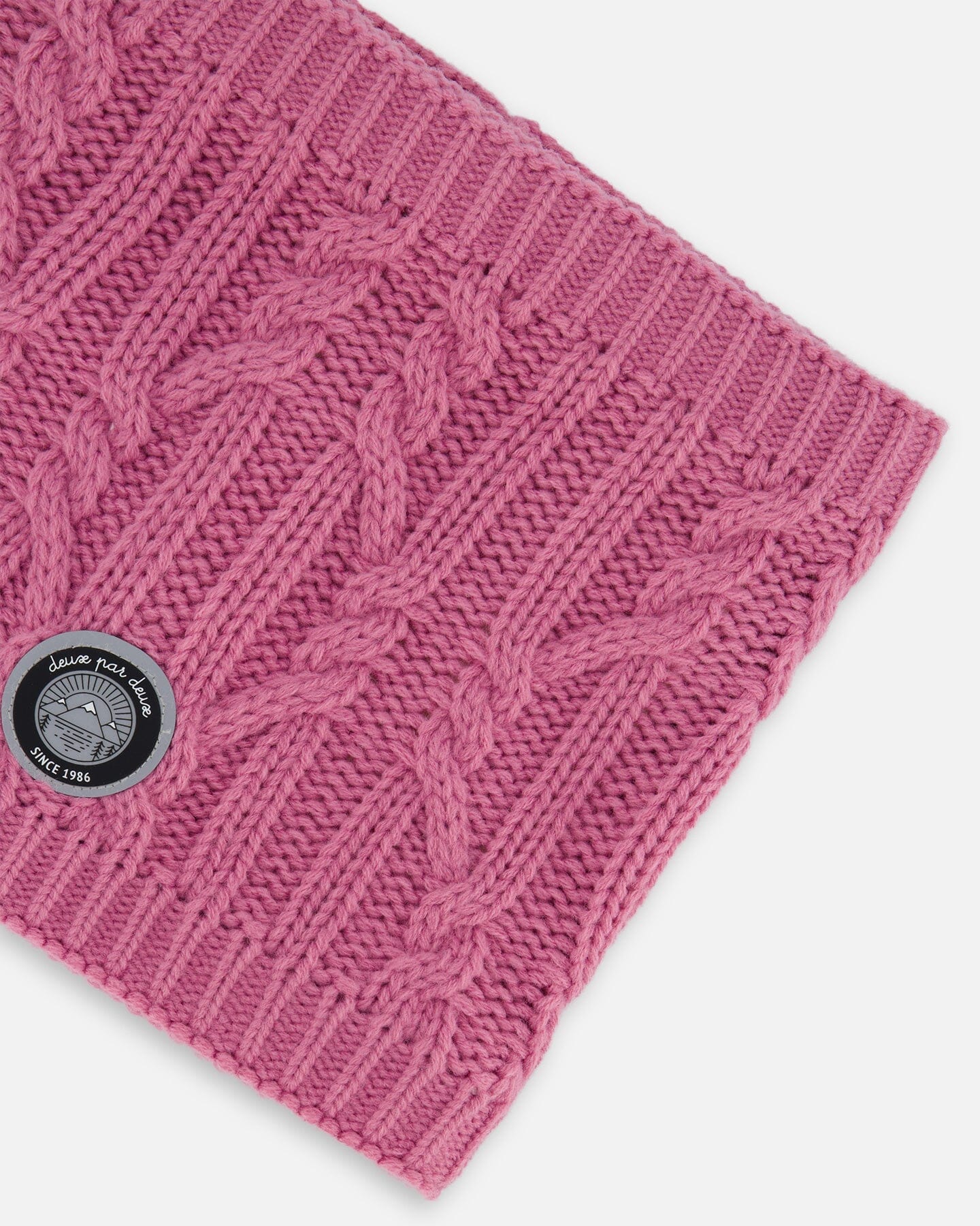 Lined Winter Neckwarmer Purple-2