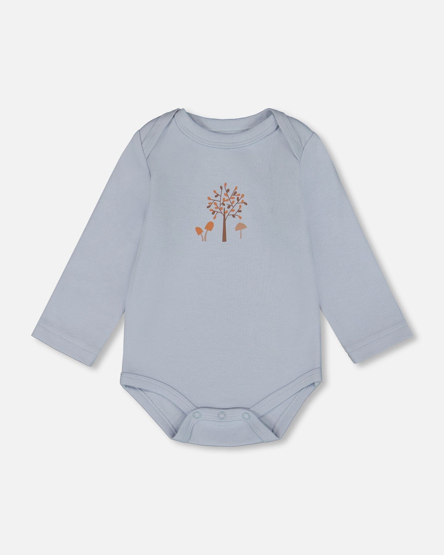 Organic Cotton Onesie Light Blue-0