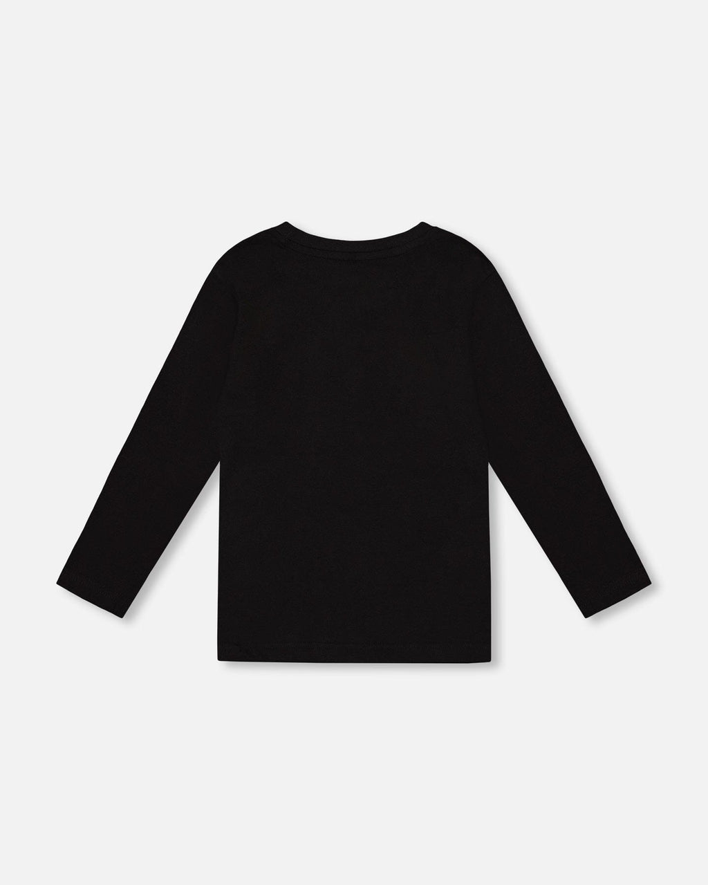 Organic Cotton Jersey Pocket T-Shirt Black-2