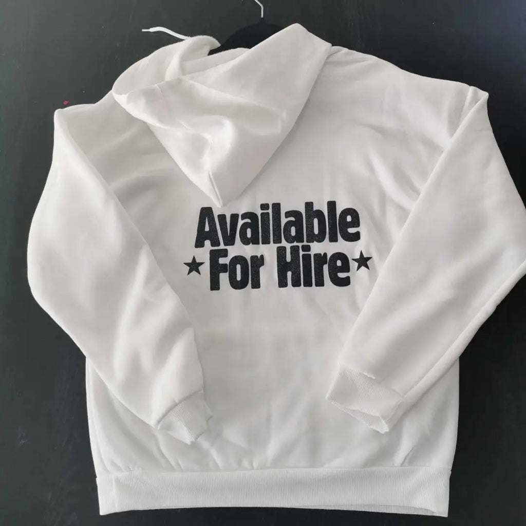 Winter Face Painter Hoodie - White-1