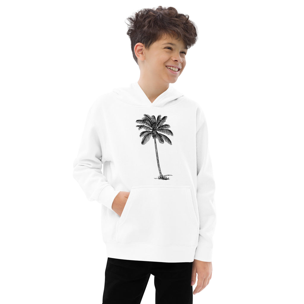 Coco Palm Kids Fleece Hoodie-7