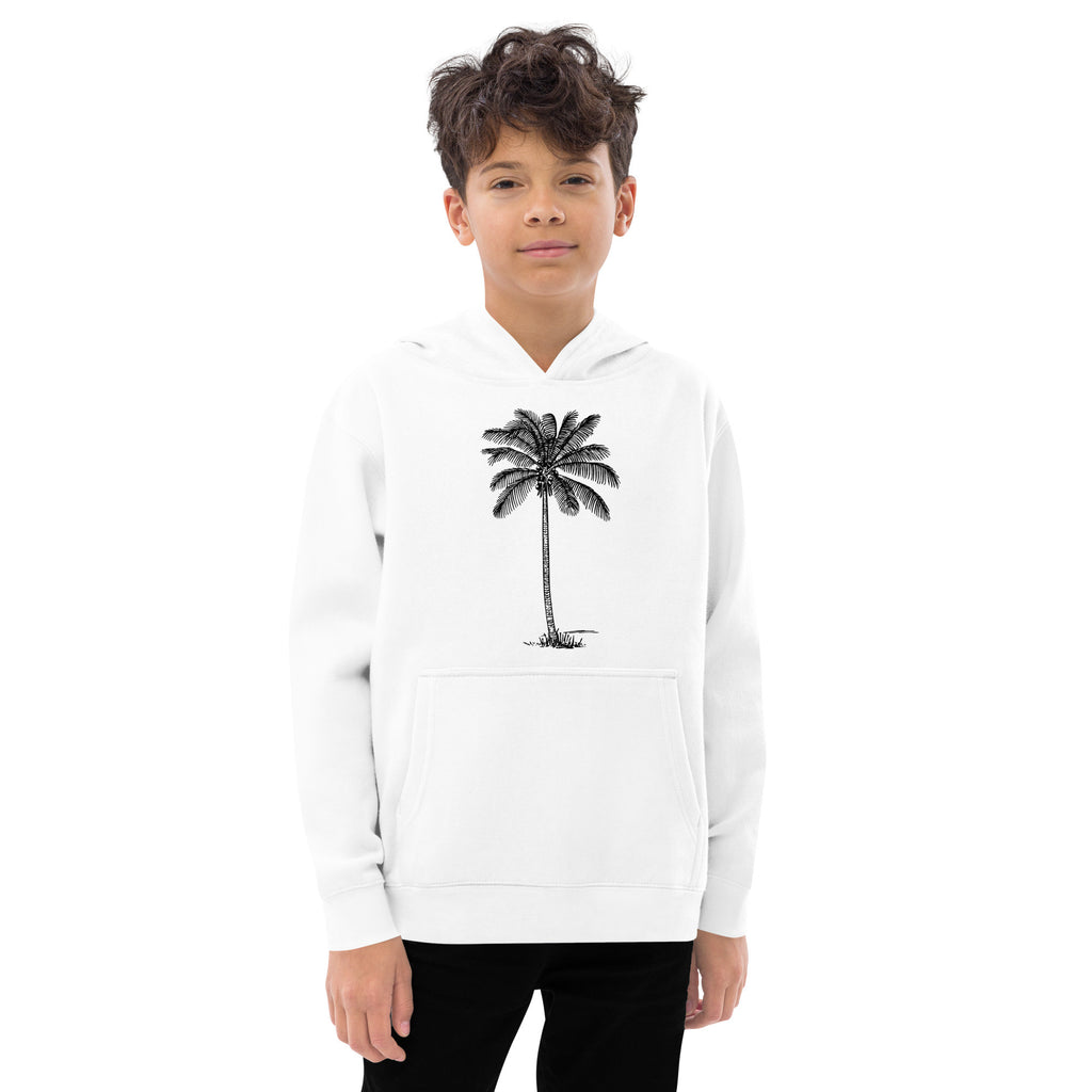 Coco Palm Kids Fleece Hoodie-6
