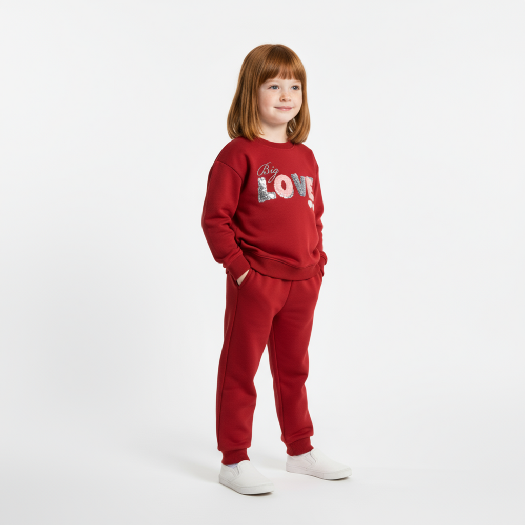 Big Love Girls Cotton Set-0